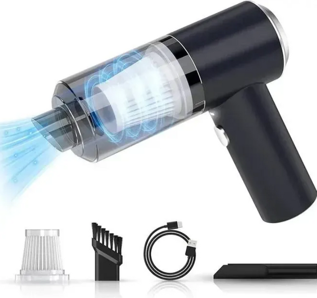 Пылесос 2 in1 Vacuum cleaner в авто портативный