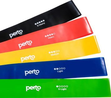 Набор эспандеров для фитнеса Perto 5 шт
