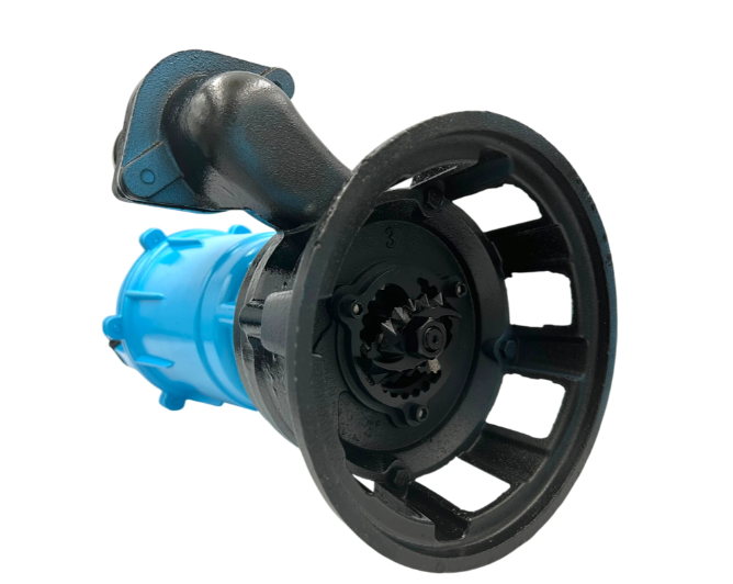 Pompă de canalizare cu rotor pentru drenarea foselor septice